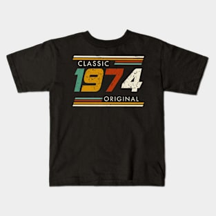 Classic 1974 Original Vintage Kids T-Shirt